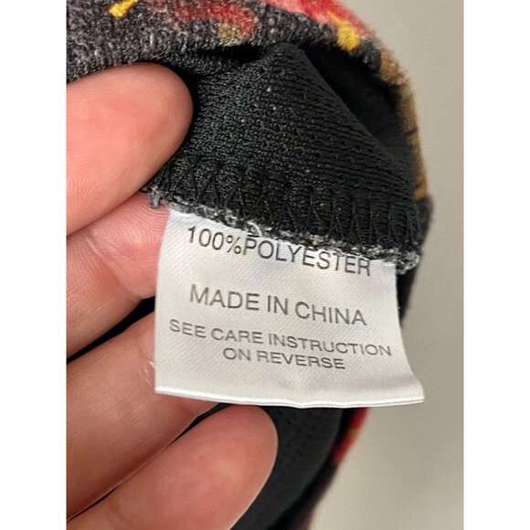 Primitive Paradise Baseball Jersey Black Floral Men’s Size M - Picture 4 of 8